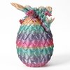 Dragon Egg 3D Printed Dragon Egg Articulated Dragon Crystal Dragon with Dragon Egg Fidget Dragon Egg Toy Executive Desk Toys Adults Fidget Dragon Toys