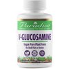 Paradise Herbs V-Glucosamine Supplement, Tissue & Joint Health, Super Potent, Ultra Pure, Vegan, Non GMO, Gluten Free, 120 Vegetarian Capsules