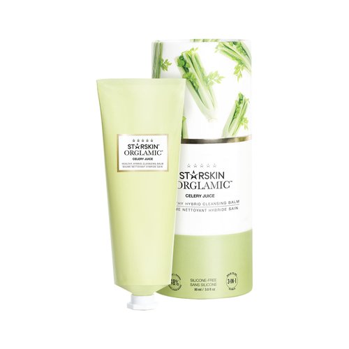 STARSKIN Purifying Makeup Remover Cleansing Balm, Award Winning Celery Balm-to-Milk Cleanser, Replenishing, Soothing, 90ml