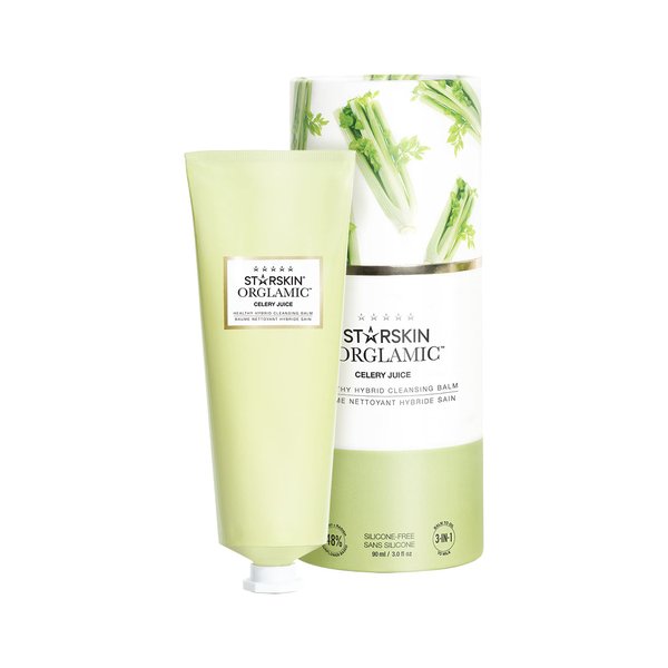 STARSKIN Purifying Makeup Remover Cleansing Balm, Award Winning Celery Balm-to-Milk Cleanser, Replenishing, Soothing, 90ml