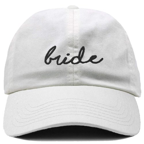 Dad Hat Unconstructed Low Profile Bridal Baseball Cap - Bride