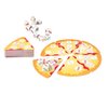 University Games, Pizza Party Dice Game, Dice Game for Kids and Families, Ages 6+ (5 count)