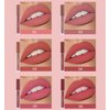 6Pcs Matte Liquid Stick Sets, Natural, Moisturizing, Plump Lip Gloss Set, Red Lip Gloss Women Long Lasting Waterproof Beauty Finishing(Set B)