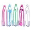 12 Sets Travel Portable Contact Lens Stick Tool Set Lenses Tweezers and Suction Stick for Lens Inserter Remover Not Include with Boxes (Random Color)