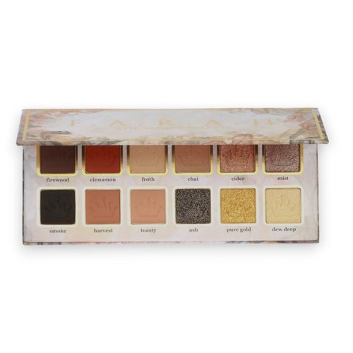 F.A.R.A.H Beauty Smoky Palette - 12 Pan Eyeshadow Palette with Mirror - 7 Mattes, 1 Pearl, 3 Shimmers, 1 Glitter