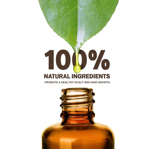 EBIN NEW YORK Mega Gro Hair Treatment Oil | Coconut, Flaxseed & Avocado Oils | Strengthening, Moisturizing & Protecting | 100% Natural 2oz/60ml