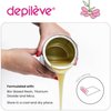 Depileve Hair Removal Wax - Pearl Rosin Full-Body Wax - Ideal for Dry, Flaking Skin - Soft and Gentle Waxing Pearls - Moisturizing Strip Wax - 14 oz