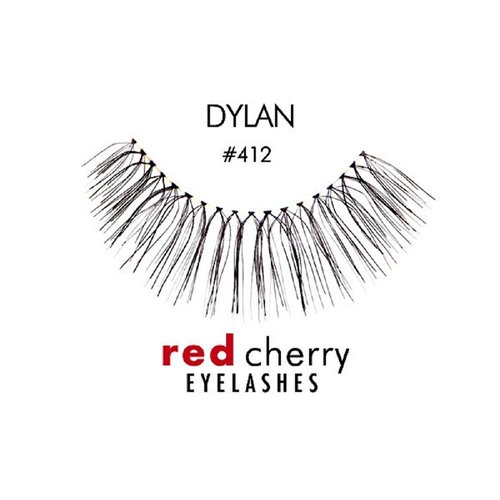 Red Cherry False Eyelashes (Pack of 10 pairs) (412)