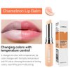 LANBENA Chameleon Lip Balm Nourishing Moisturizing Lip Care Daily Use Natural Extract Beauty Makeup Lipstick lips with temperature-controlled color changes plump lips
