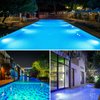 Gonhom LED Pool Light Bulb,E26 Base 120V Daylight White 6000K Pool Lights, 45W LED Swimming Pool Light Bulb Replaces Up to 200-600W Traditionnal Bulb,Non Dimmable