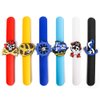 PROLOSO Slap Bracelets Silicone Slap Wristband Pirate Snap Bracelet Kids Slap Toy Bulk Party Favors 12 Pcs