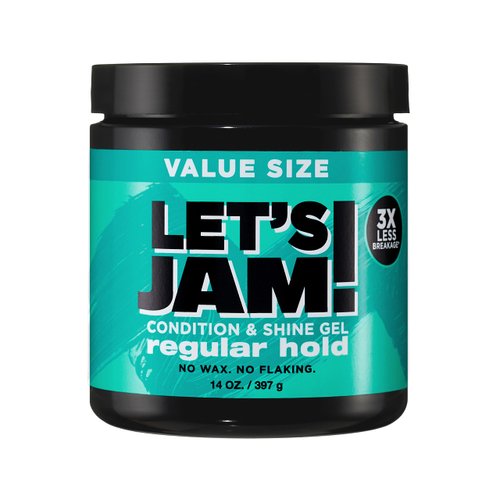 SoftSheen-Carson Let's Jam Shining and Conditioning Hair Gel, Extra, Regular Hold, 14 Oz