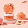 ANAI RUI Lip Mask & Lip Scrub Set, Stocking Stuffers Lip Care Kit, Overnight Lip Treatment with Lip Sleeping Mask & Sugar Lip Exfoliator Scrub, Lip Moisturizer for Dry, Chapped, Dark Lips, Peach