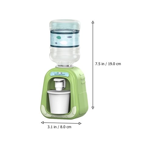 Kisangel Kids Toys Little Girl Toys 1 Set of Mini Simulation Water Dispenser Water Fountain Toy Water Dispenser Model for Accessories(Assorted Color) Kids Toys Little Girl Toys