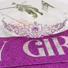 Birthday Crowns for Women, Didder Purple Crystal Tiara & Birthday Girl Sash, Birthday Tiara for Women Birthday Sash for Women Girls Birthday Sash and Tiara for Women Gift Crown for Bridal Wedding