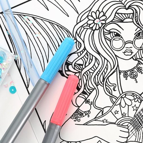 Leisure Arts Myka Jelina, Peace Out, Adult Coloring Book, Coloring Books Adults Relaxation, Adult Coloring Book Women, Adult Coloring Books for Teens, Coloring Book Adult