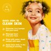 The Natural and Organic Family Kids Foaming Face Wash - Clean and Gentle Face Wash for Kids and Preteens - Made in the UK