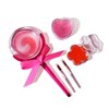 M&U MAKE YOU UP Lip Gloss Set for Girls, 11Pcs Lip Care Set with Ice Cream and Lollipop Shaped Lip Glosses