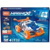Mega Construx Magnext 4-in-1 Mag-Racers Construction Set with Magnets, Magnetic Building Toys for Kids 81 Pieces, Multi Color