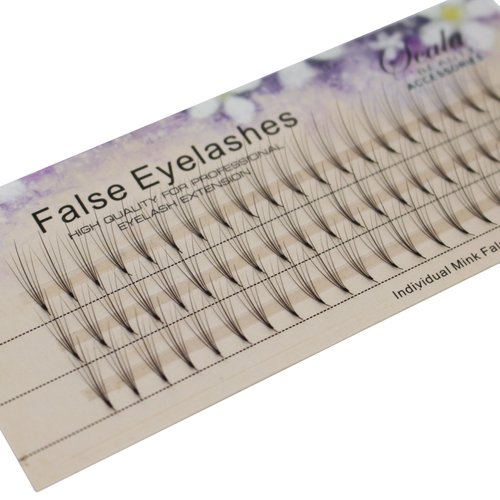 Scala Eyelash Extensions Russian Volume 5D Fans Phoenix Tail Design Individual False Eyelashes Cluster Thickness 0.07mm C Curl 8-15mm to Choose (15mm)