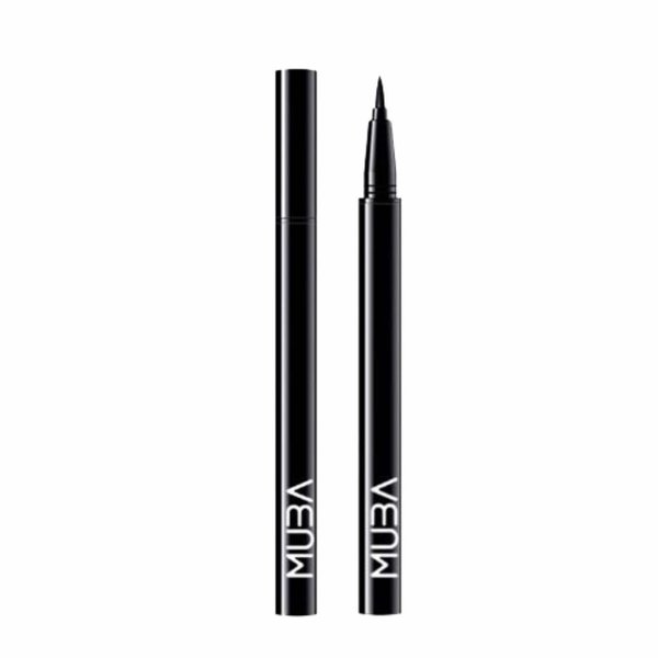 MUBA COSMETICS Black Liquid Eyeliner - Waterproof, Smudge-Proof, Matte Black