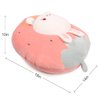 ARELUX 18in Bunny Plush Pillow Cute Strawberry Stuffed Animal Kawaii Anime Bunny Plushie Soft Hugging Pillow Plush Toy Friends Family Members