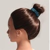 4 Pcs Ponytail Hair Clips for Women Gradient, Rhinestone Hair Styling Claws for Buns Hair Holder (Style C)