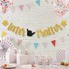 Later Traitor Party Banner, Office Coworker Quiting - Going Away Theme Farewell Party Decorations, Job Changing Retirement Sign Party Bunting Banner, Relocation Themed Party Decors Supplies, Gold