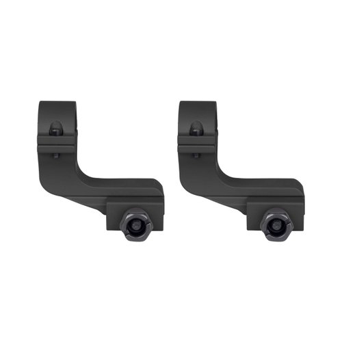 Monstrum Offset Cantilever Picatinny Scope Rings | 1 inch Diameter | Black