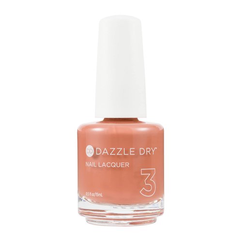 Dazzle Dry Nail Lacquer (Step 3) - Dream Come True - A terracotta mauve. Full coverage cream. (0.5 fl oz)