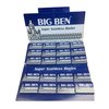 100 BIG BEN Super Stainless double edge razor blades