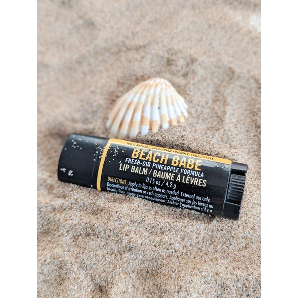 Walton Wood Farm Lip Balm Trio (Beach Babe) Pineapple Flavor 100% All-Natural, Vegetarian Friendly, and Paraben-Free