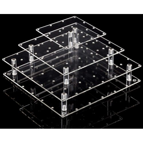 Cake Pop Display Stand For Drying, 56 Hole Cake Pop Holder , 3 Tiered Lollipop Holder For Party Candy Bar Dessert Table