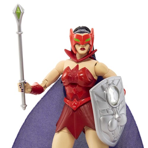 Masters of the Universe Masterverse Catra Action Figure with Accessories, 7-inch Motu Collectible Gift​, Multicolor