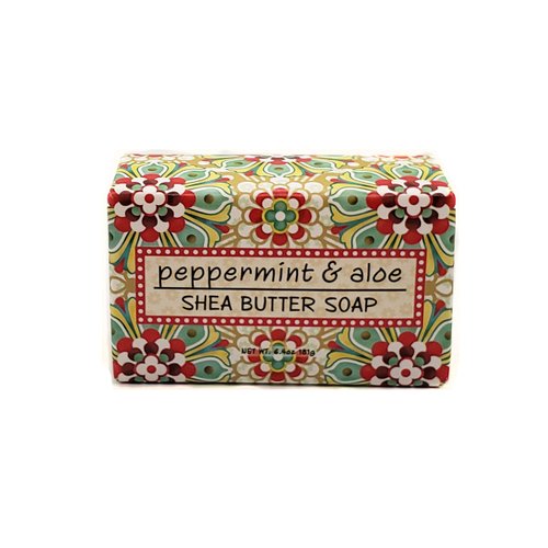 Greenwich Bay Trading Company Garden Collection: Peppermint Aloe (6.4oz Bar Soap)