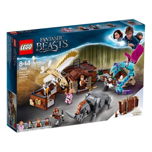 LEGO Fantastic Beasts Newt’s Case of Magical Creatures 75952 Building Kit (694 Pieces)