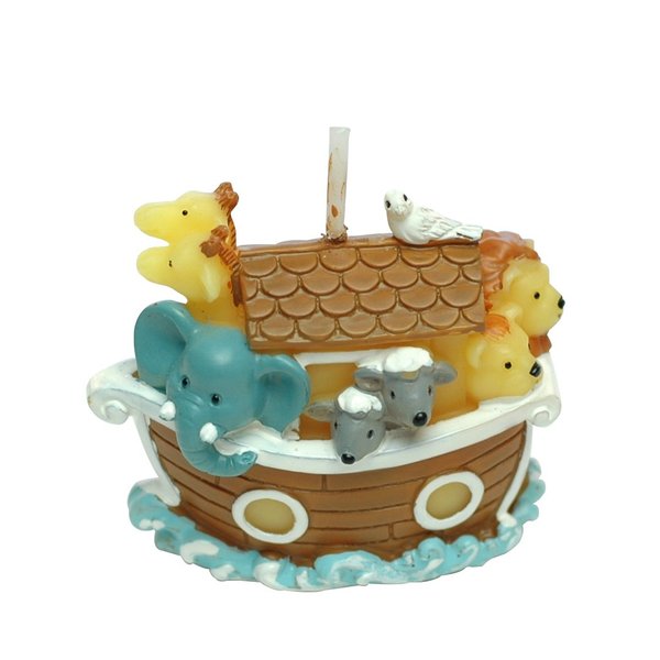 Creative Smokeless Noah's Ark Birthday Candles for Wedding and Baby Shower Favor