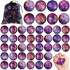 36 Pcs Galaxy Stress Balls 2 Inch Outer Space Foam Stress Balls Anxiety Fidget Sensory Balls for Adults Christmas Halloween Birthday Party Favors Boys Girls Classroom Prizes School Gift Supplies