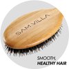 Sam Villa Signature Series Boar Bristle Hair Brush For Hair Styling