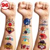 Bowling Temporary Tattoos Sport Stickers for Kids Themed Birthday Party Supplies Favors Decorations Bowls Super Cute 93 PCS Tattoos Funny for Kids Boys Teens School Classroom Rewards Gifts Ideal
