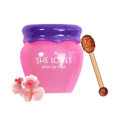 Tiejdhr Sakura Lip Mask Overnight, Fade Lip Lines Bee Lip Balm, Sakura| Night Repair Lip Sleeping Masks, Natural Lip Enhancer Care Serum Hydrating & Prevention Dry Lip (Pack of 1)