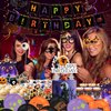 Halloween Party Decorations Supplies 172Pcs, Party Banner Balloon Decorations Set, Halloween Themed Birthday Party Supplies Kits with Tablecloth Snacks Bag for Kids, Party Favor Halloween Decor Kit
