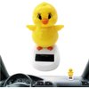 Solar Powered Dancing Chick, Solar Bobblehead Chicken, Solar-Powered Car Charm, Cartoon Bobble Head Chick Ornaments Figures for Car Dashboard, Bobbleheads for Car Dashboard, Solar Power Kits