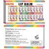 AZEN 24 Pack Lip Balm Stocking, Natural Lip Balm Bulk, Moisturizing Lip Balm for Dry Lips