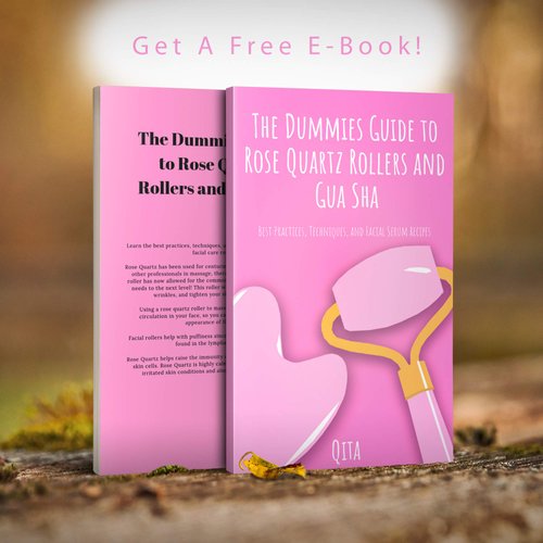 Jade Roller For Face 2 in 1 Gua Sha Tools Anti Aging Depuffing Beauty Skin Stone Massager Face Roller Including 100% Real Natural Rose Quartz Roller For Face Stone Facial Jade Roller by Qita