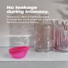 Intimina Ziggy Cup 2 - Extra-Thin Reusable Menstrual Disc, Period Cup, Disposable Menstrual Cup, with Flat-fit Design, Period Disc, Menstrual Cups Ring, Period Products (Size B)