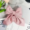 PQKZLDP 8pcs Pink Solid Hair Bow Clips Alligator Ponytail Clips Duckbill Barrettes Hair Accessories for Women-Girls-Toddlers Kids (PQ221)
