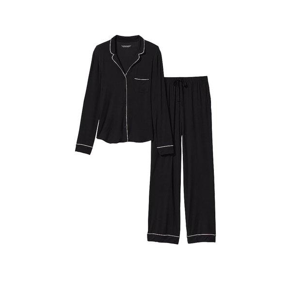 Victoria's Secret Black Modal Lounge Set - 2 Piece Women's Pajamas