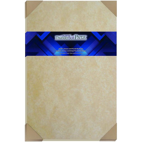 25 Old Age Parchment 65lb Cover Paper Sheets 11 X 17 Inches Cardstock Weight Colored Sheets (11"X17") Tabloid|Ledger Size - Printable Old Parchment Semblance Through The Processing of The Pulp