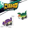 Ai-Fun Dinosaur Toy Pull Back Cars, 6PCS Dinosaur Car Racer Toys for Kids Dinosaur Games(Painted Color)